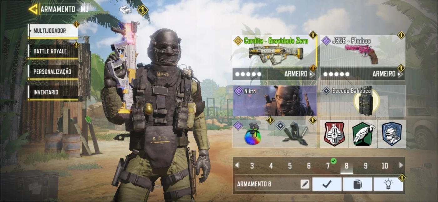 Call of Duty (COD) > CONTA DE COD MOBILE EXTREMAMENTE RARA COM A PRIMEIRA  SKIN DE EVENTO DE RECARGA