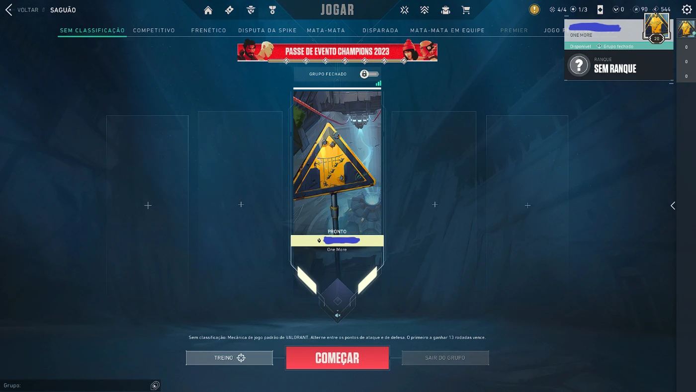 Conta Smurf De Valorant Lvl 20 Full Acesso DFG