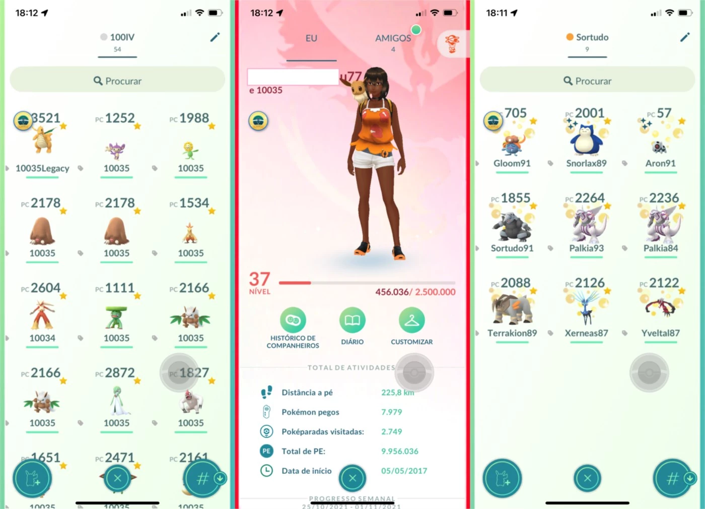 Ho-Oh Pokémon Go - (Leia A Descrição) Lendário Pc 1900+ Hooh