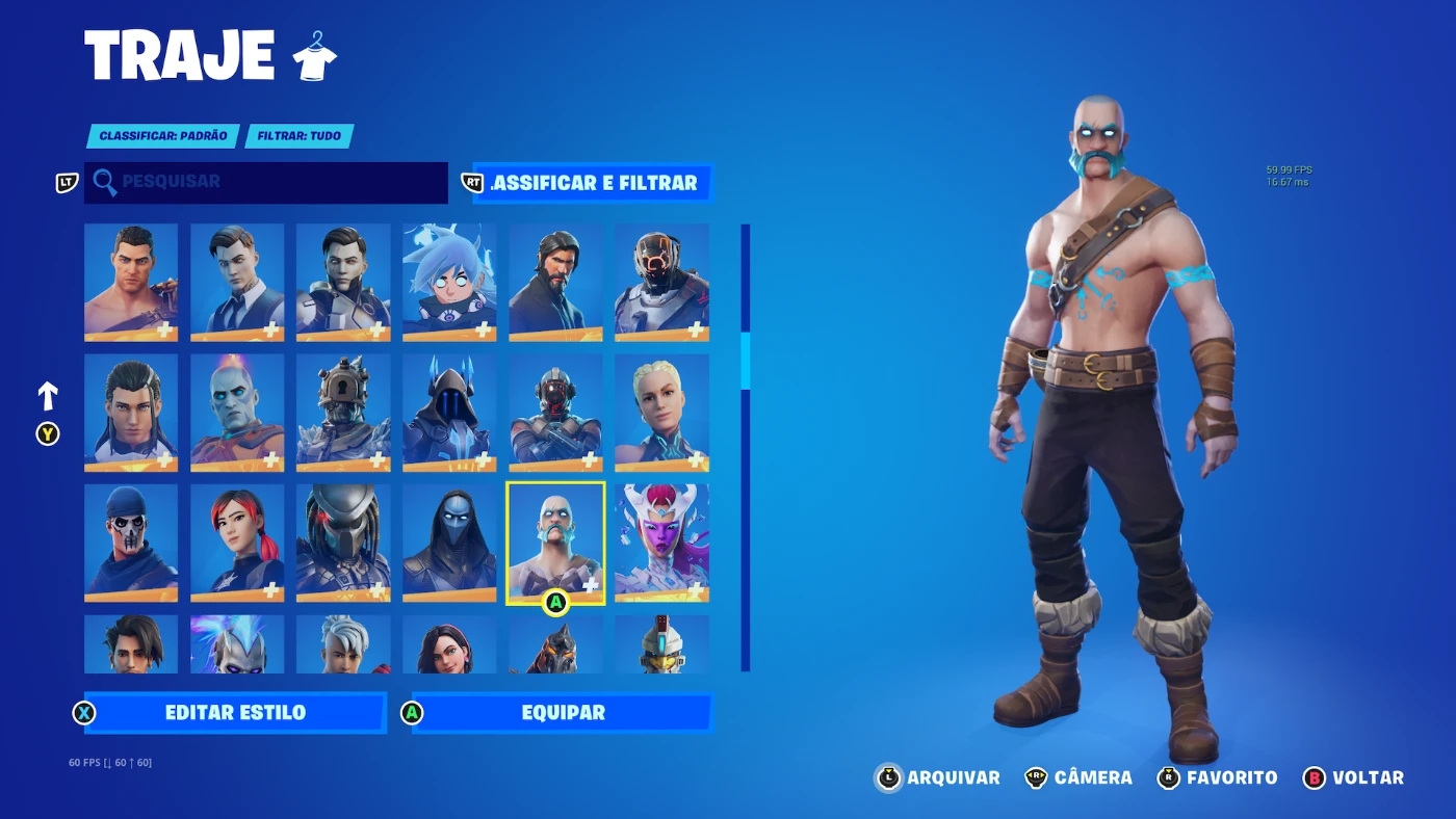 Fortnite | Conta Fortnite- Venda 250,00R$ /187