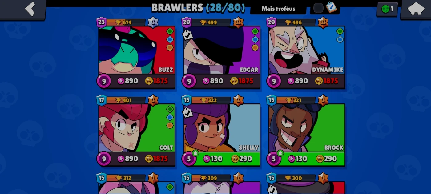 Conta De Brawl Stars - DFG