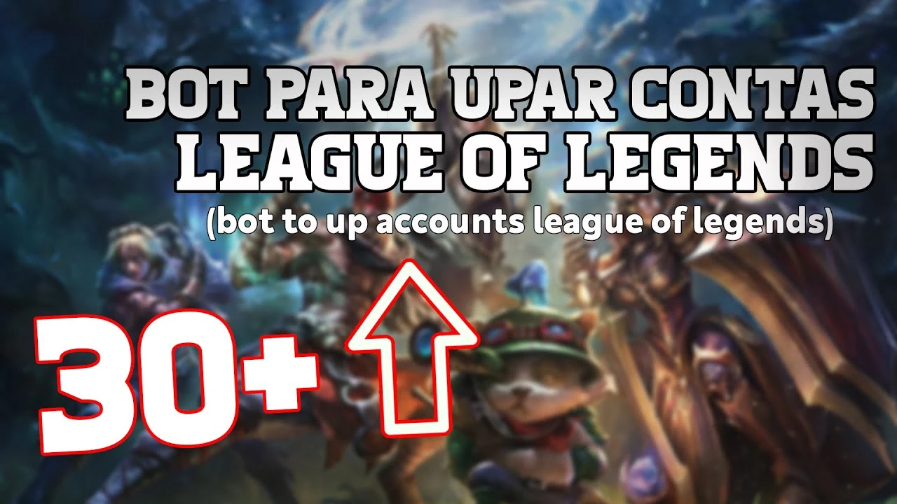 Eu vou upar sua conta smurf no LOL