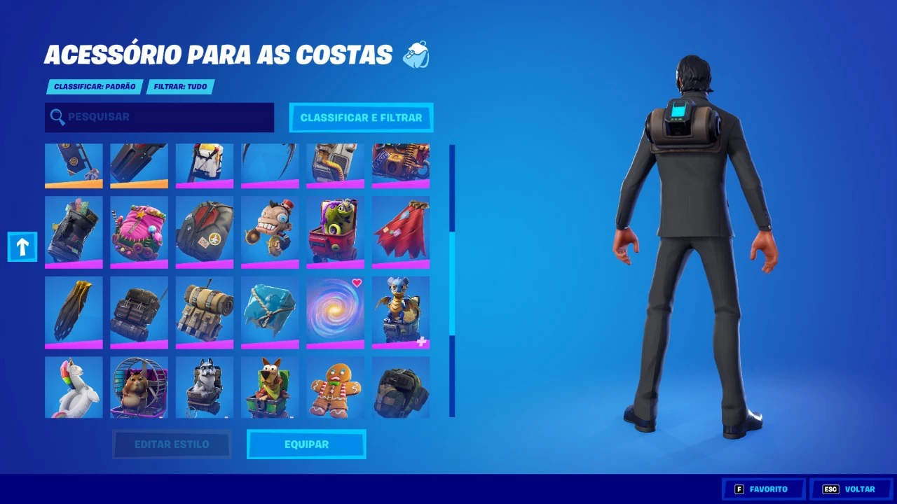 Conta Fortnite Skin Galaxy Rara + Temporada 3 Completa