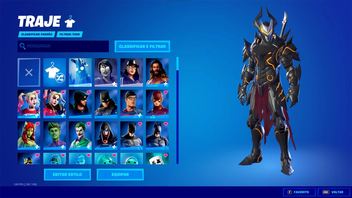 Conta Fortnite Fundador +300 Skins - DFG