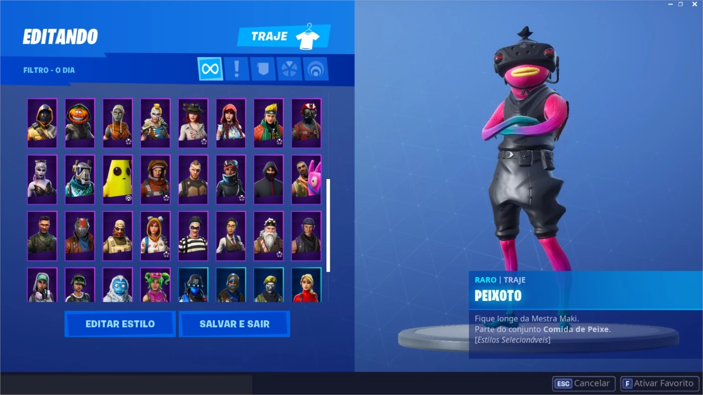 Conta Fortnite Skin Galaxy Rara + Temporada 3 Completa, Jogo de Videogame  Nunca Usado 80667383