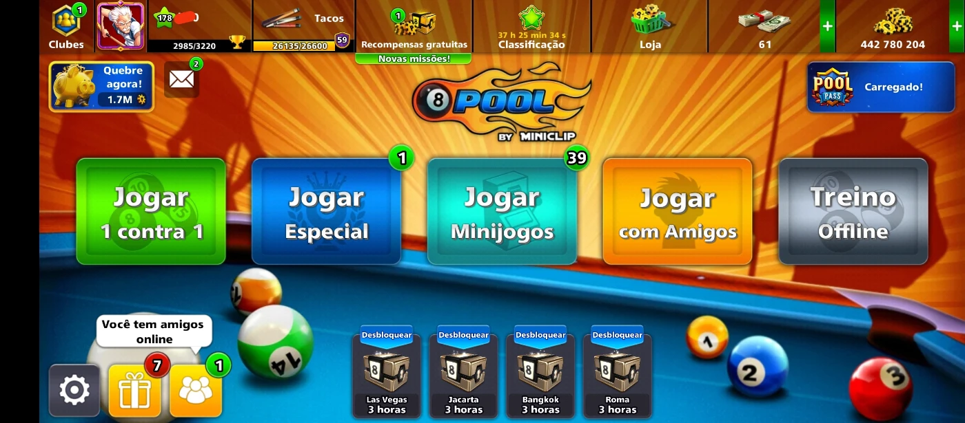 Hack 8 Ball Pool Vitalício - Outros - DFG