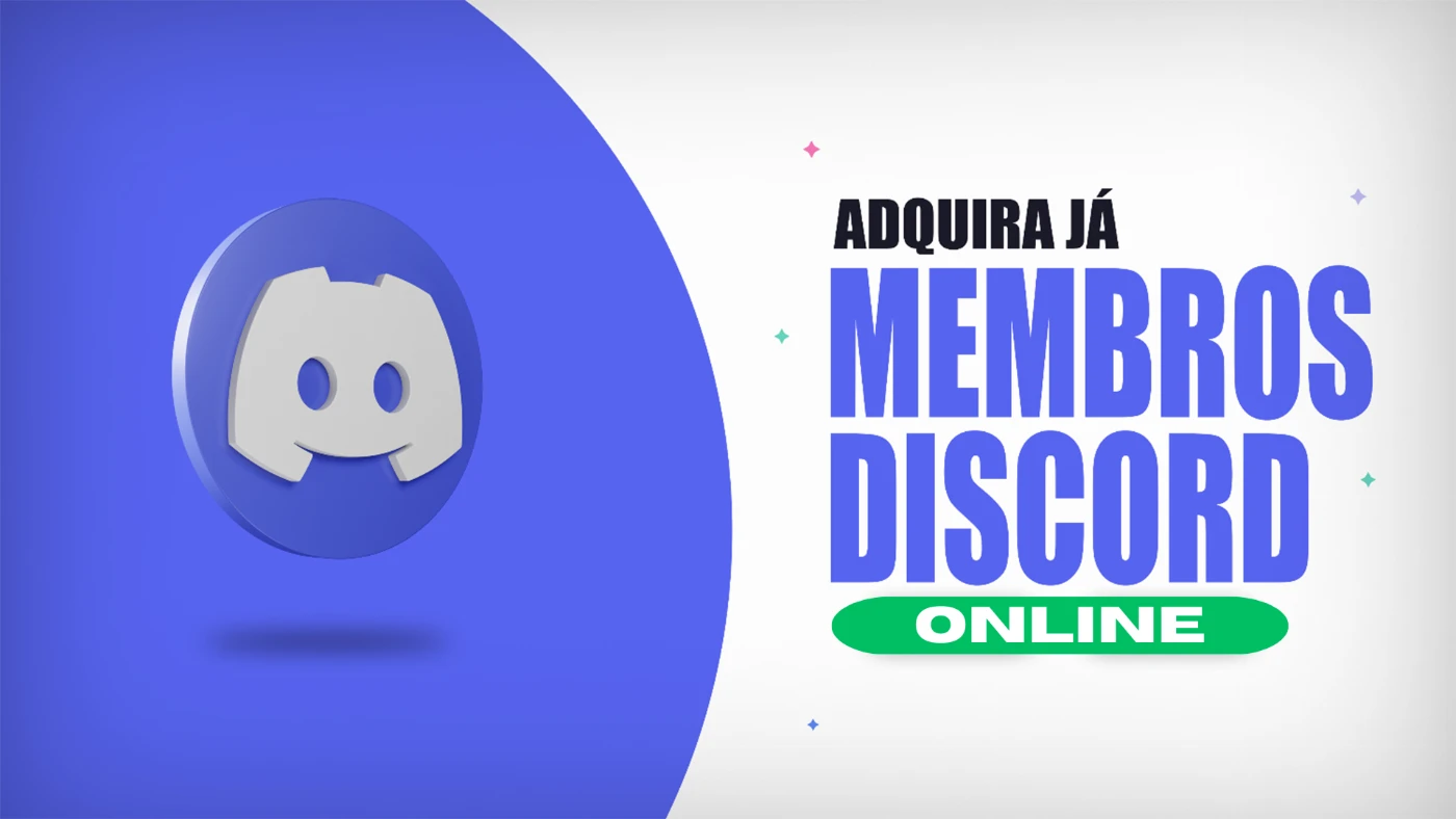 Discord 300 Membros Online Redes Sociais DFG