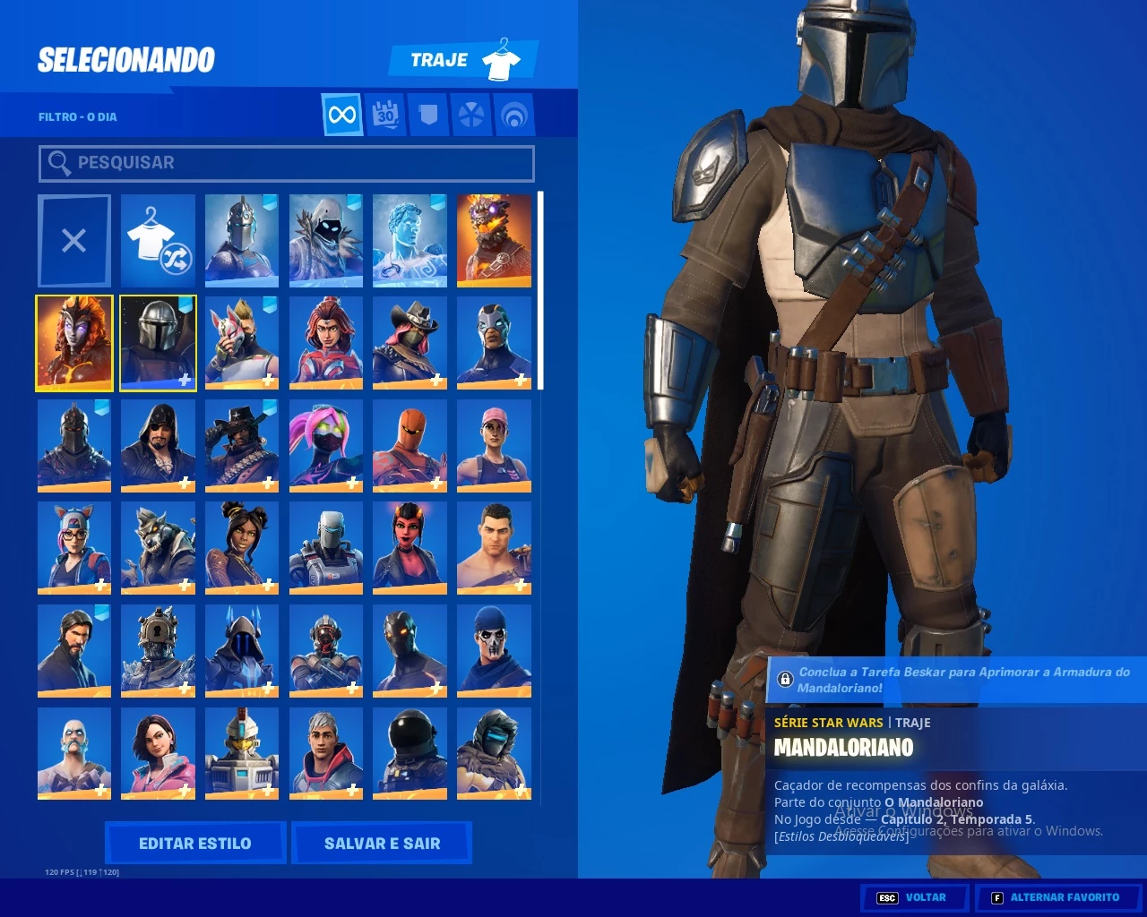 Fortnite | Conta De Fortnite 122 skin no total +