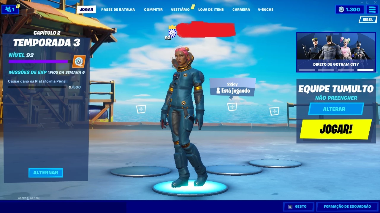 Venda - Conta fortnite com 30.000 vbucks