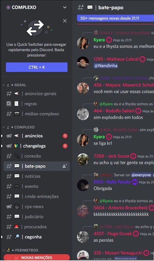 COMPLEXO  Discord Me