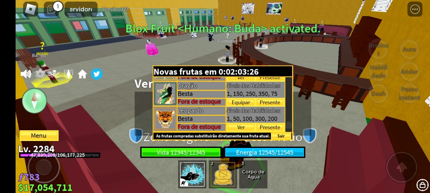 Roblox | FRUTAS PERMANENTES BLOX FRUITS (MELHOR