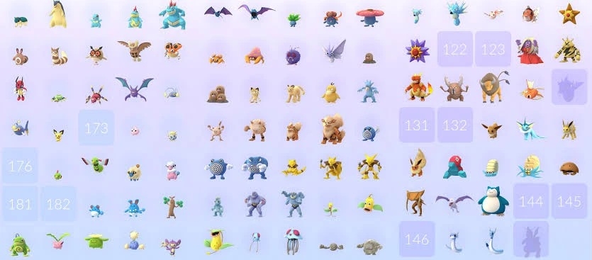 Pokémon GO finalmente completa a PokéDex da Geração 3, cinco anos