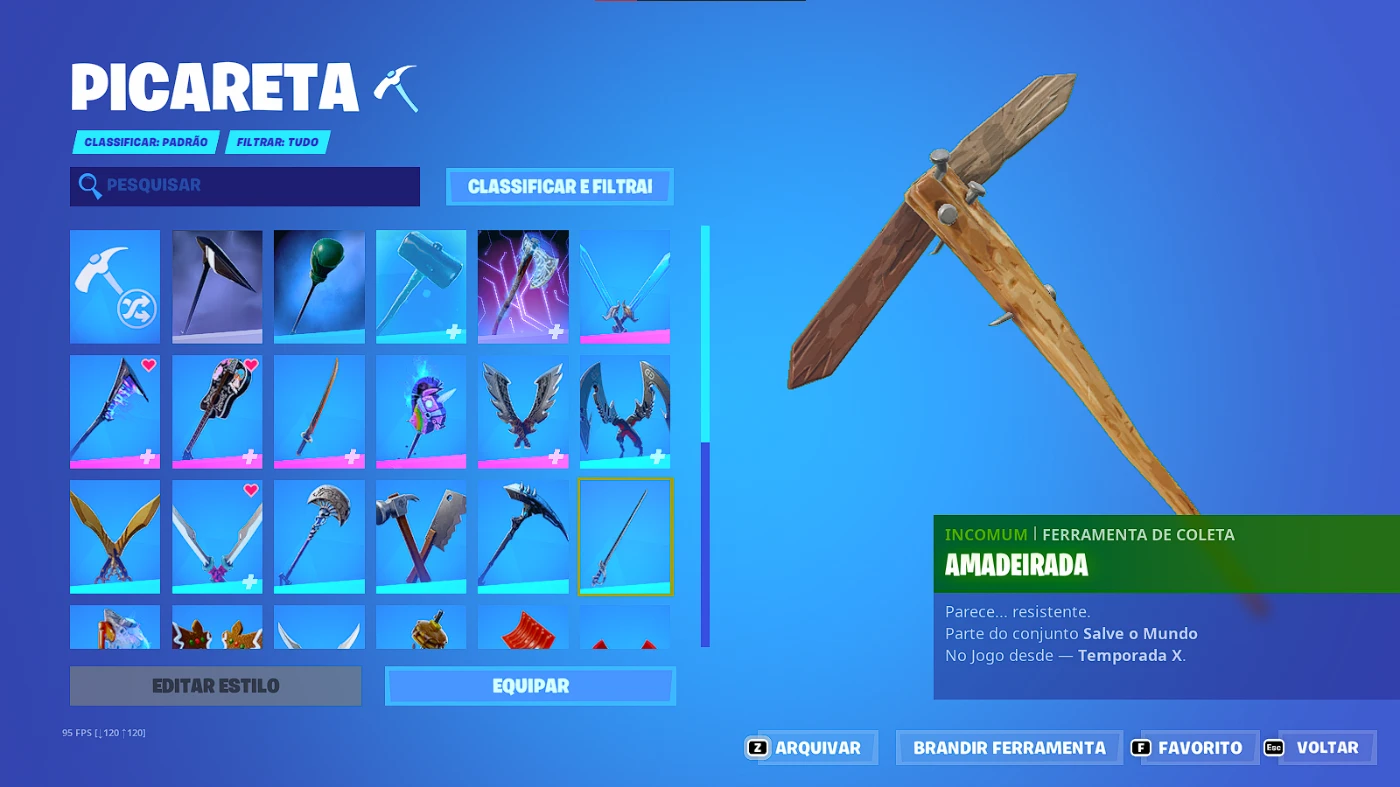 Fortnite > CONTA FORTNITE (FULL ACESSO) MUITAS SKINS CONTA EXTREMAMENTE RARA