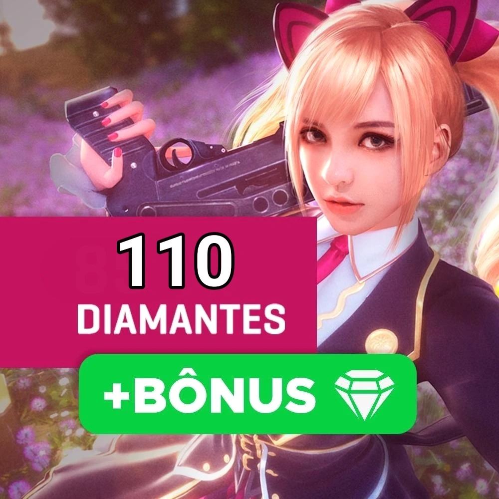 Free Fire - 310 Diamantes +10% de Bônus