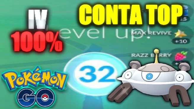 Pokémon GO > Conta lv 32 com 9 shiny, 27 pokémon 100IV, 12 lendários e 450  mil poeira estelar