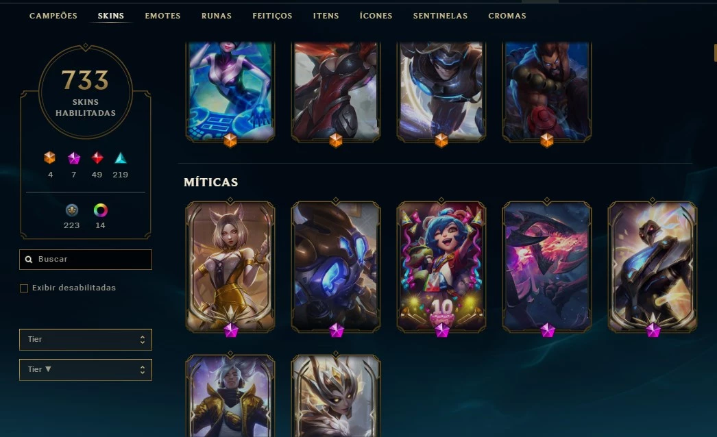 Conta Gold 1 + Mordekaiser Cavaleiro - League of Legends - Contas