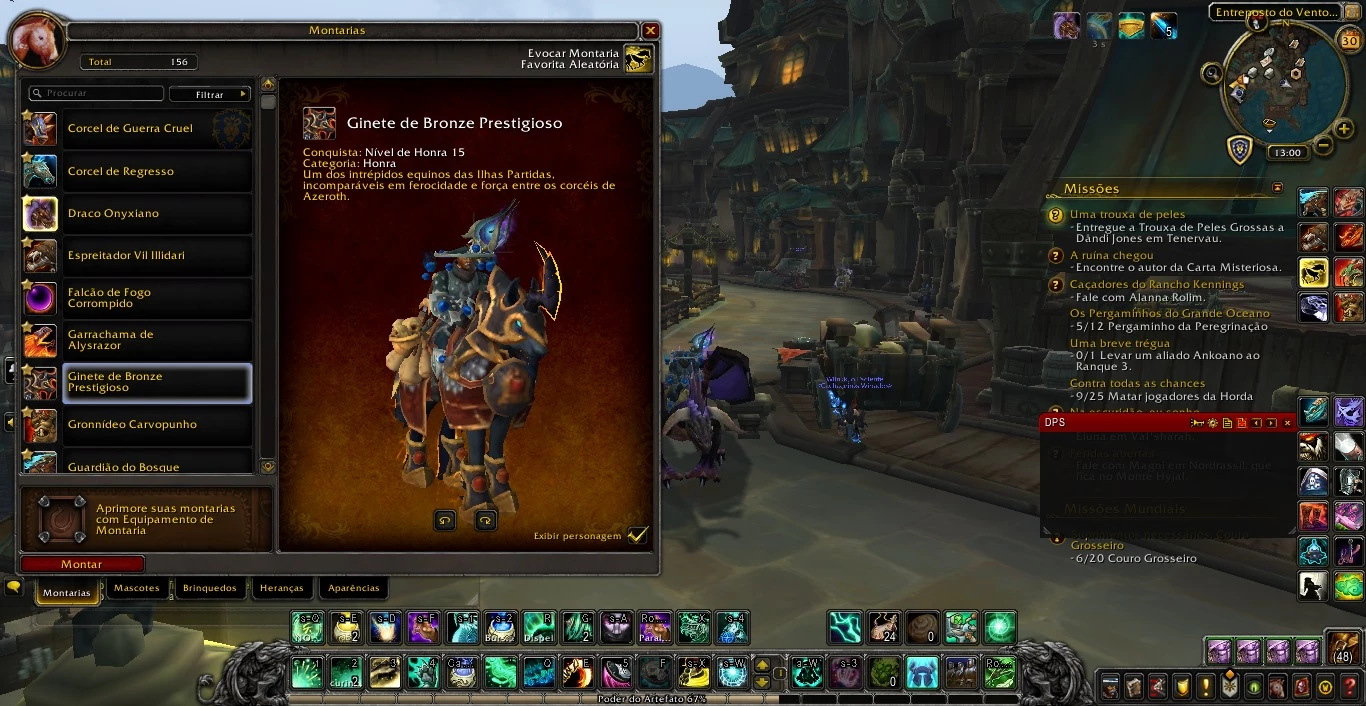 Conta Wow Bfa Char 120 (3), 110+ E100. Mais De 140 Mounts - Blizzard - DFG