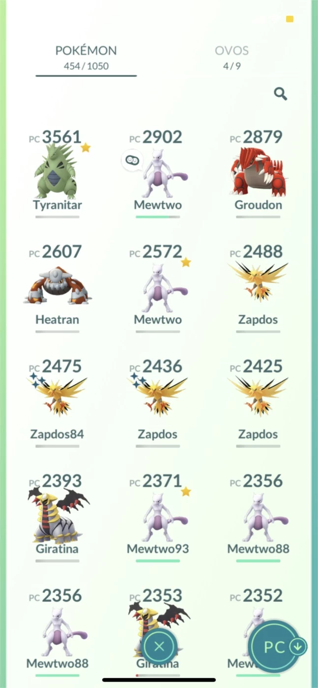 Groudon Pokémon Go - (Leia A Descrição) Lendário Pc 2100+ - Pokemon Go - DFG