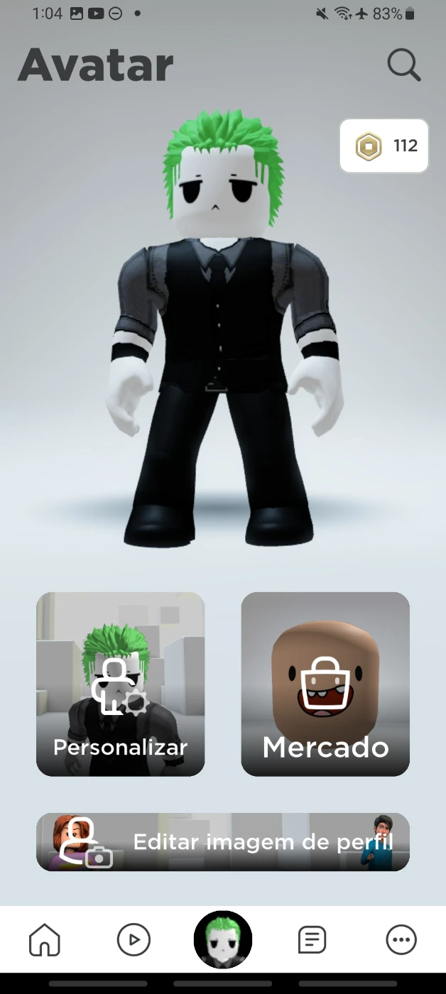 Roblox | CONTA ROBLOX COM SKIN E FRUTA