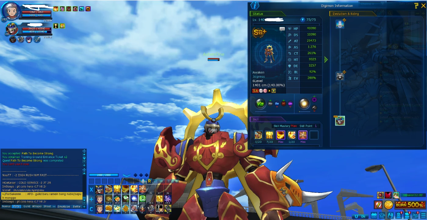 JetMervamon in Digimon Masters Online : r/digimon