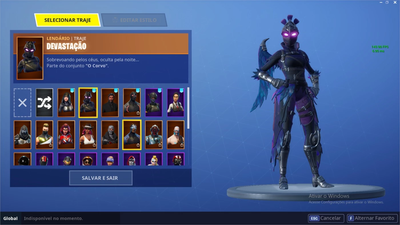 Conta Fortnite 31 Skins - DFG