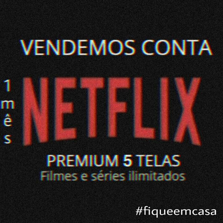 Assinatura Netflix 1 Tela 4K – Plano Premium – Conta Compartilhada