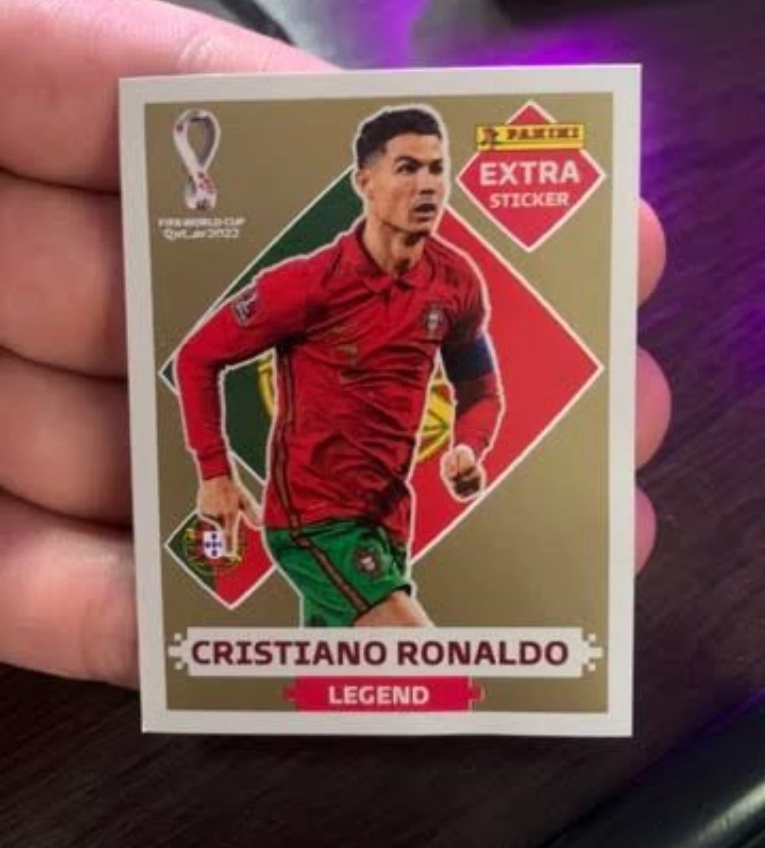 Figurinha Cristiano Ronaldo Legend