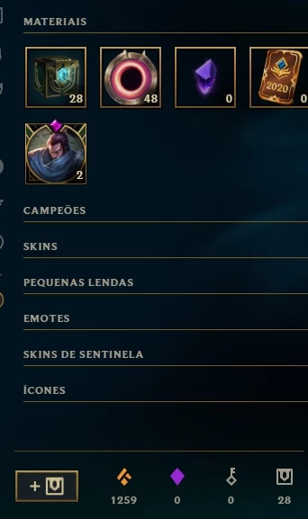 Conta De Lol League Of Legends High Elo Alto Diamante Mestr - DFG