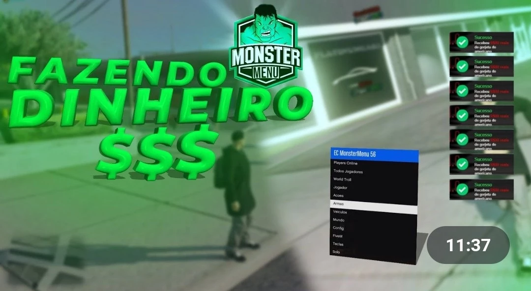 MonsterMenu - FiveM Hack