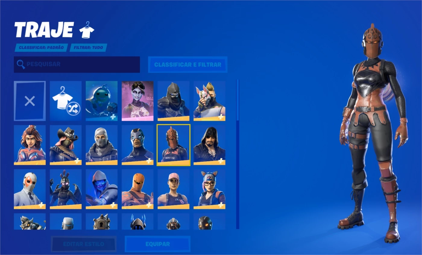 FORTNITE CONTA RARA + 400 SKINS + 270 - Fortnite - Contas Fortnite