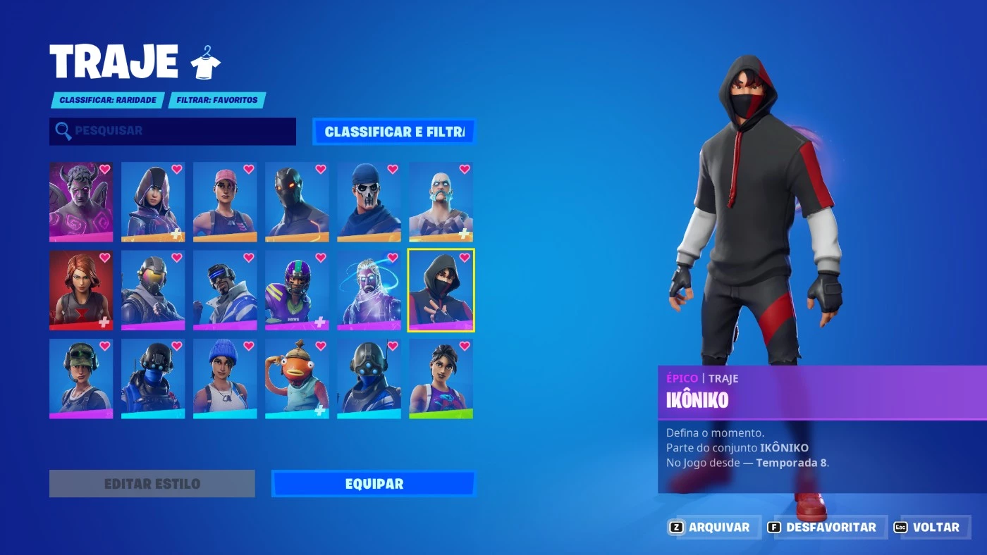 Conta Fortnite Skin Galaxy Rara + Temporada 3 Completa | Jogo de Videogame  Nunca Usado 80667383 | enjoei