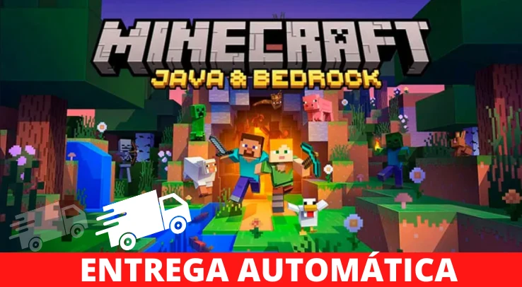 Minecraft Bedrock Edition Pc Full Acess - Outros - DFG