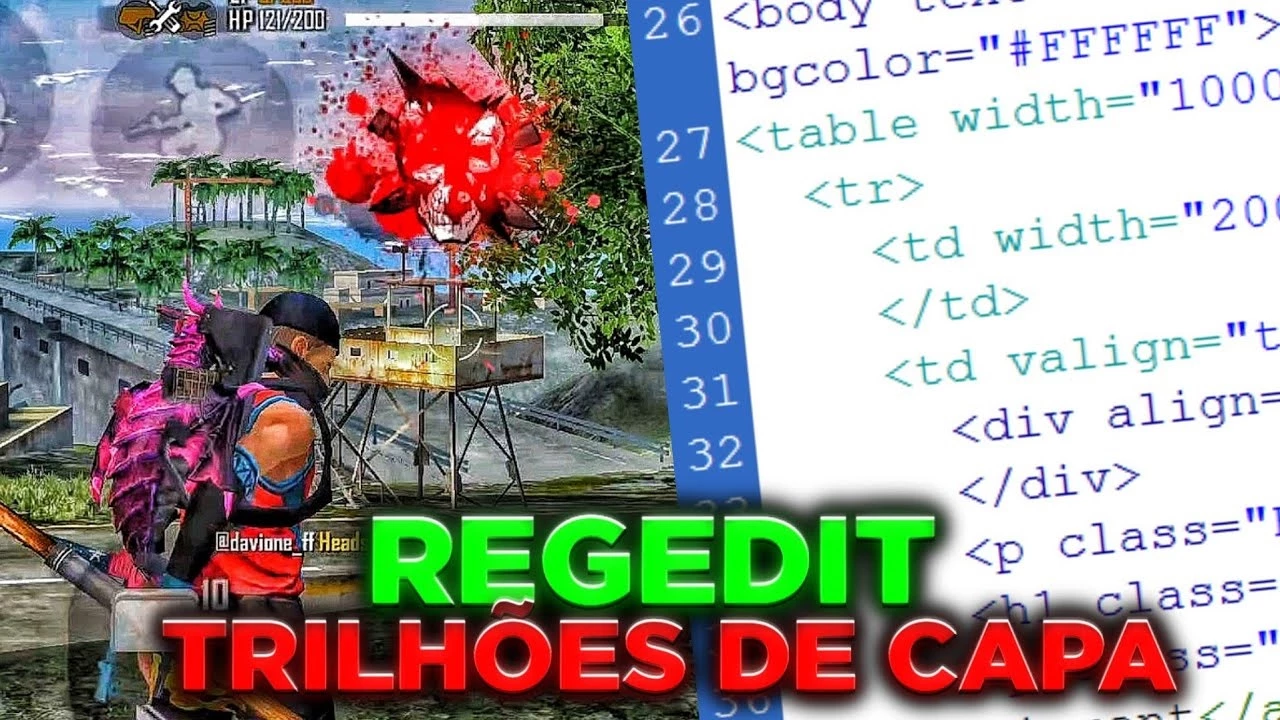 COMO BAIXAR E INSTALAR HACK NO FREE FIRE DE CAPA ATUALIZADO EM 2022 (PASSO  A PASSO) MOD MENU FFH4X 