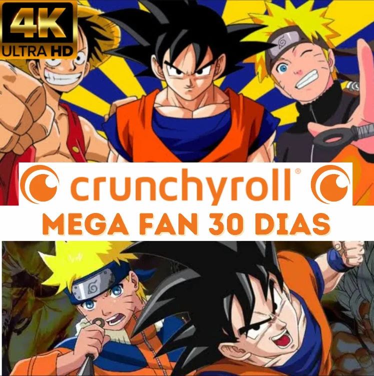 Assinatura Particular Crunchyroll Premium 2 Meses - DFG