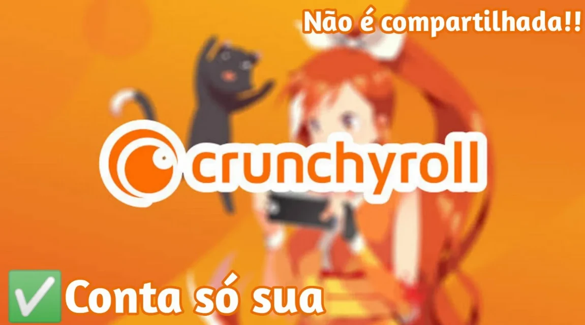Crunchyroll Premium 4 Anos Conta Compartilhada - DFG