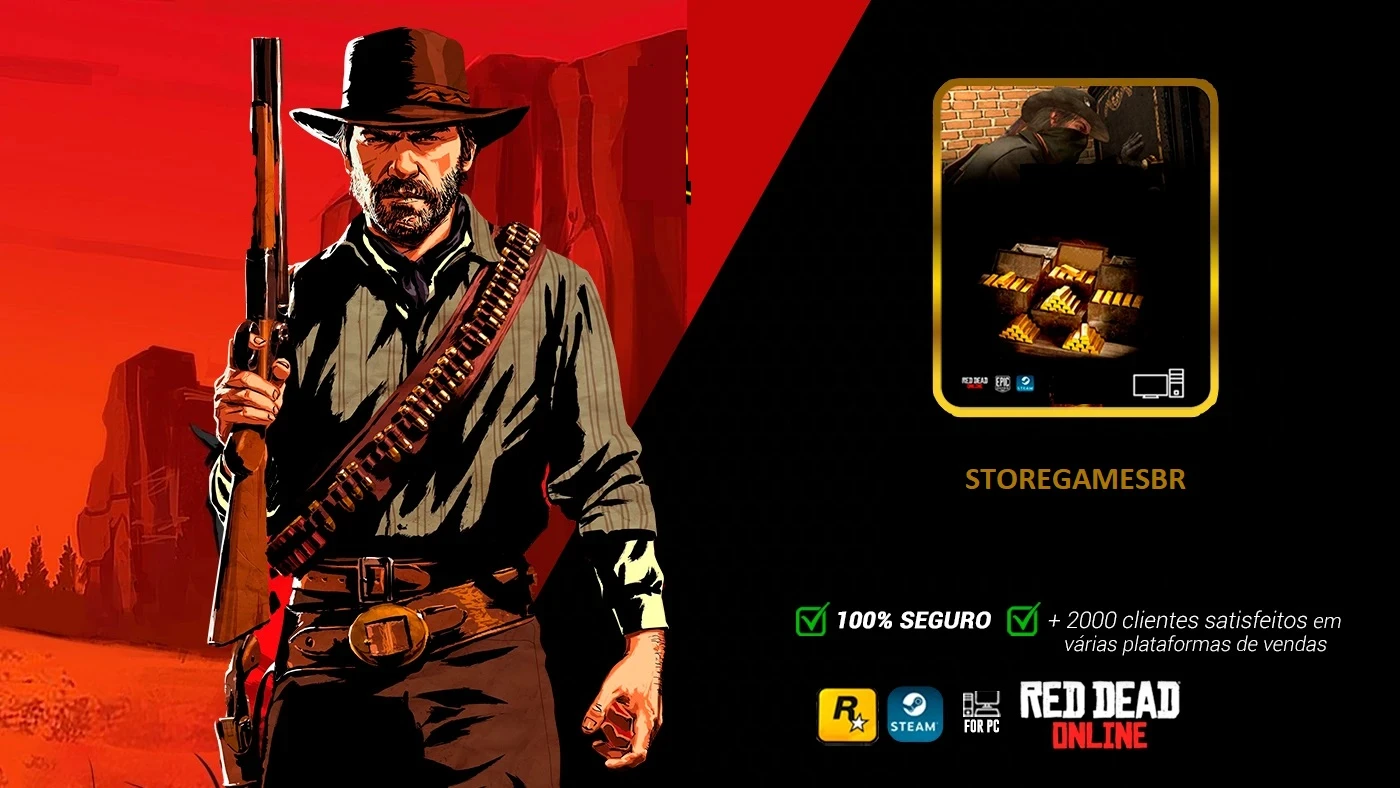 Red Dead Redemption 2 Modo História + Bônus Ed. Ultimate - Steam - DFG