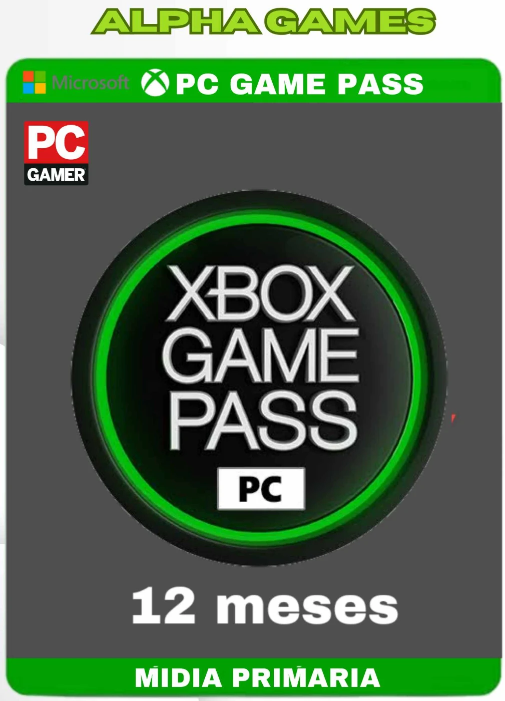 Game Pass Para Pc 12 Meses Assinaturas E Premium Dfg