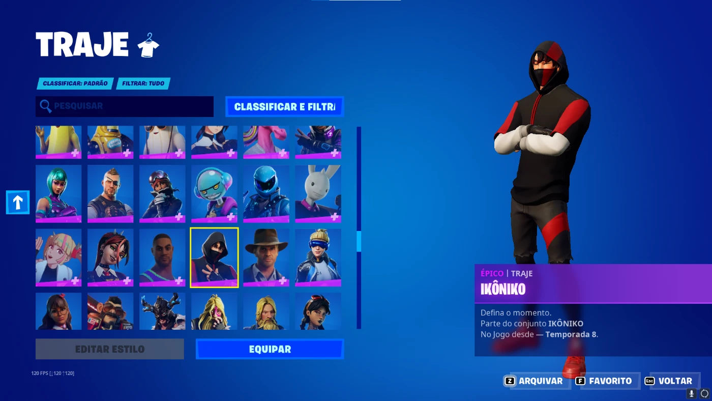 Conta Fortnite Skin Rara Ikonik + Jogos Ps4 ( Descrição ) - DFG