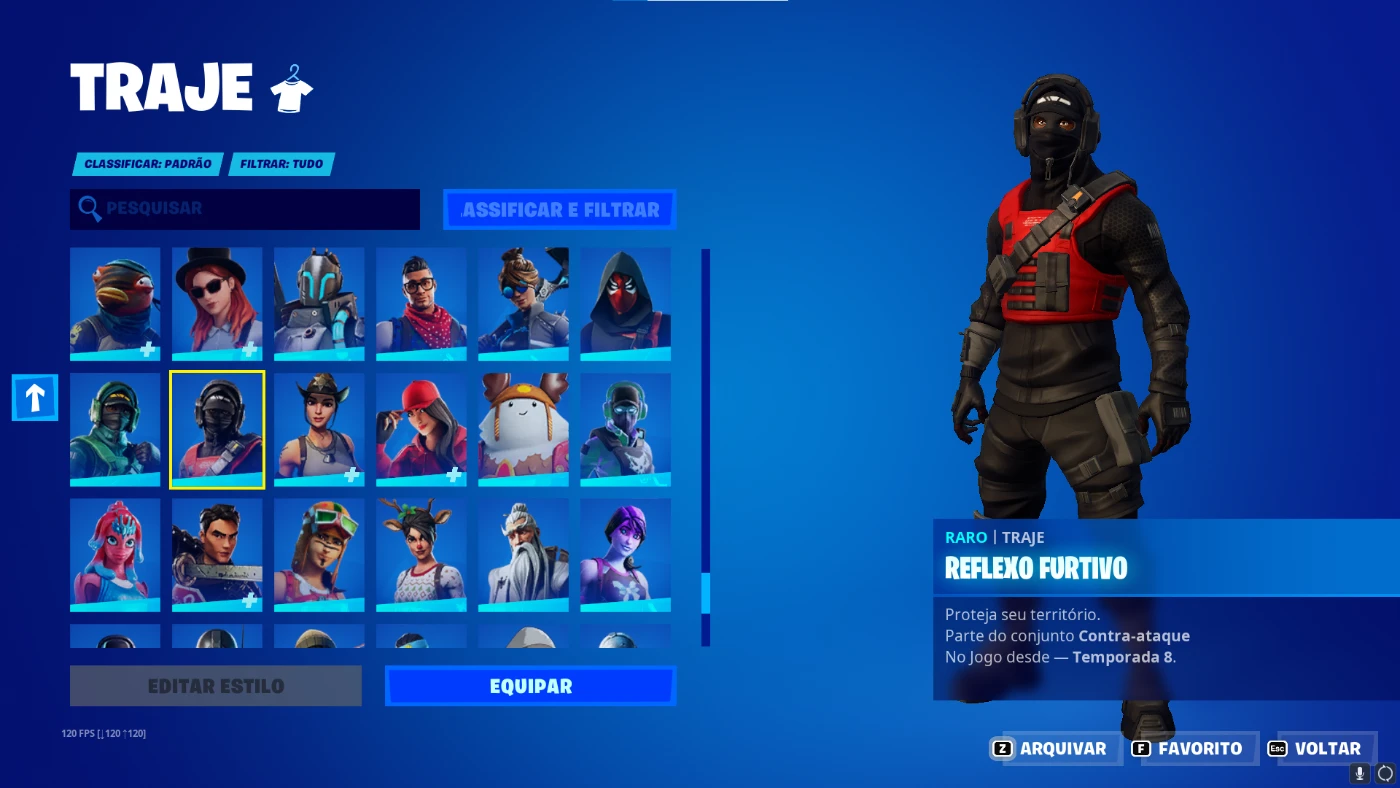 Conta Fortnite Rara Desde S4 Capitulo 1 Com Skins Exclusivas