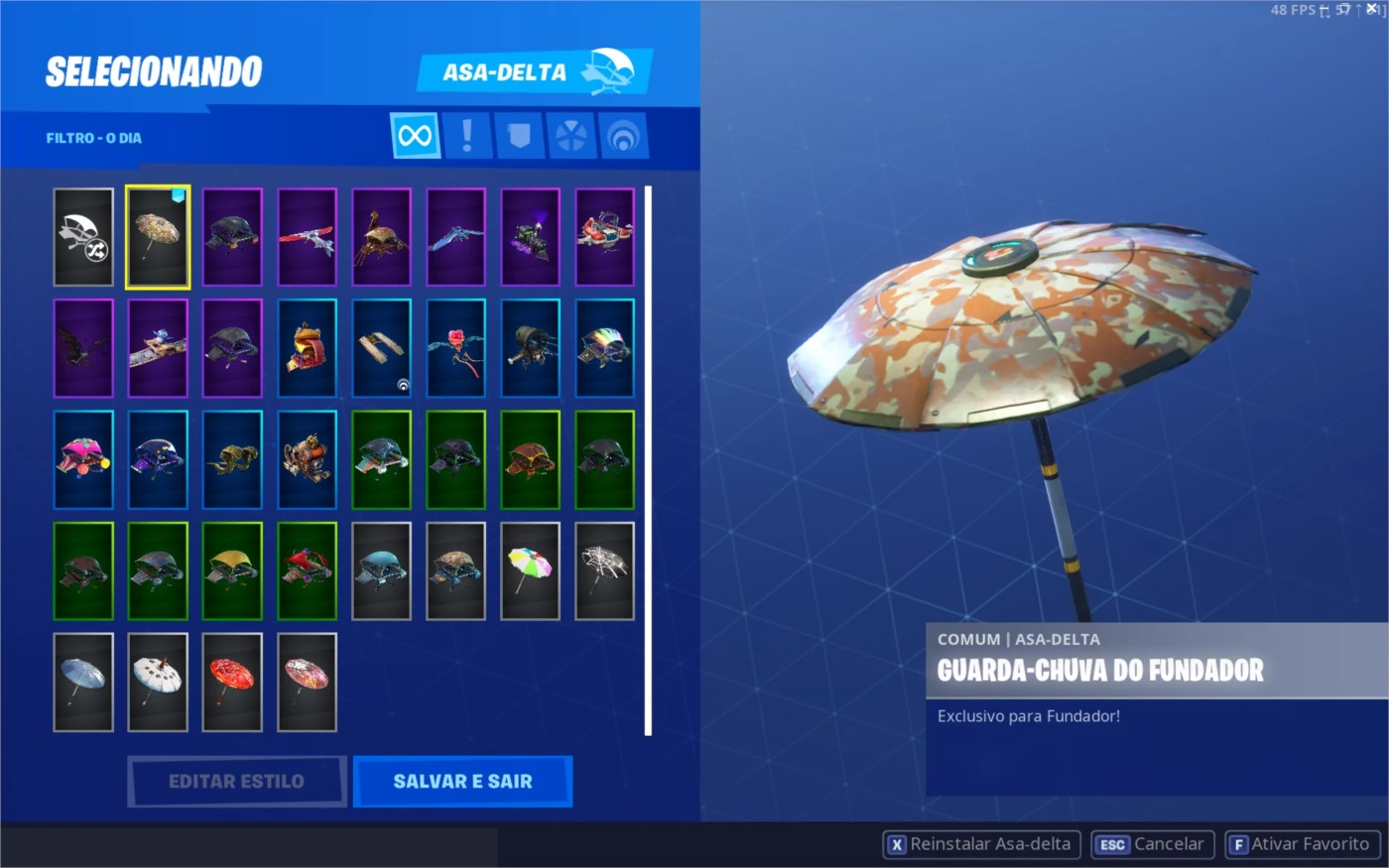 Conta Fortnite 93 Skins + Salve O Mundo Raio 106 (S3 Até S8) - DFG