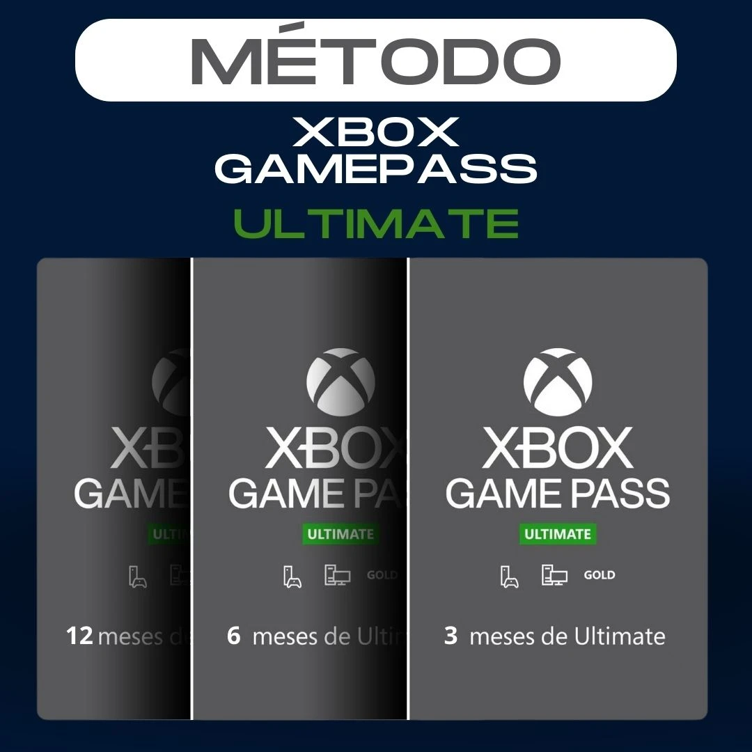 Xbox Game Pass Ultimate - 12 Meses - Gift Cards - DFG