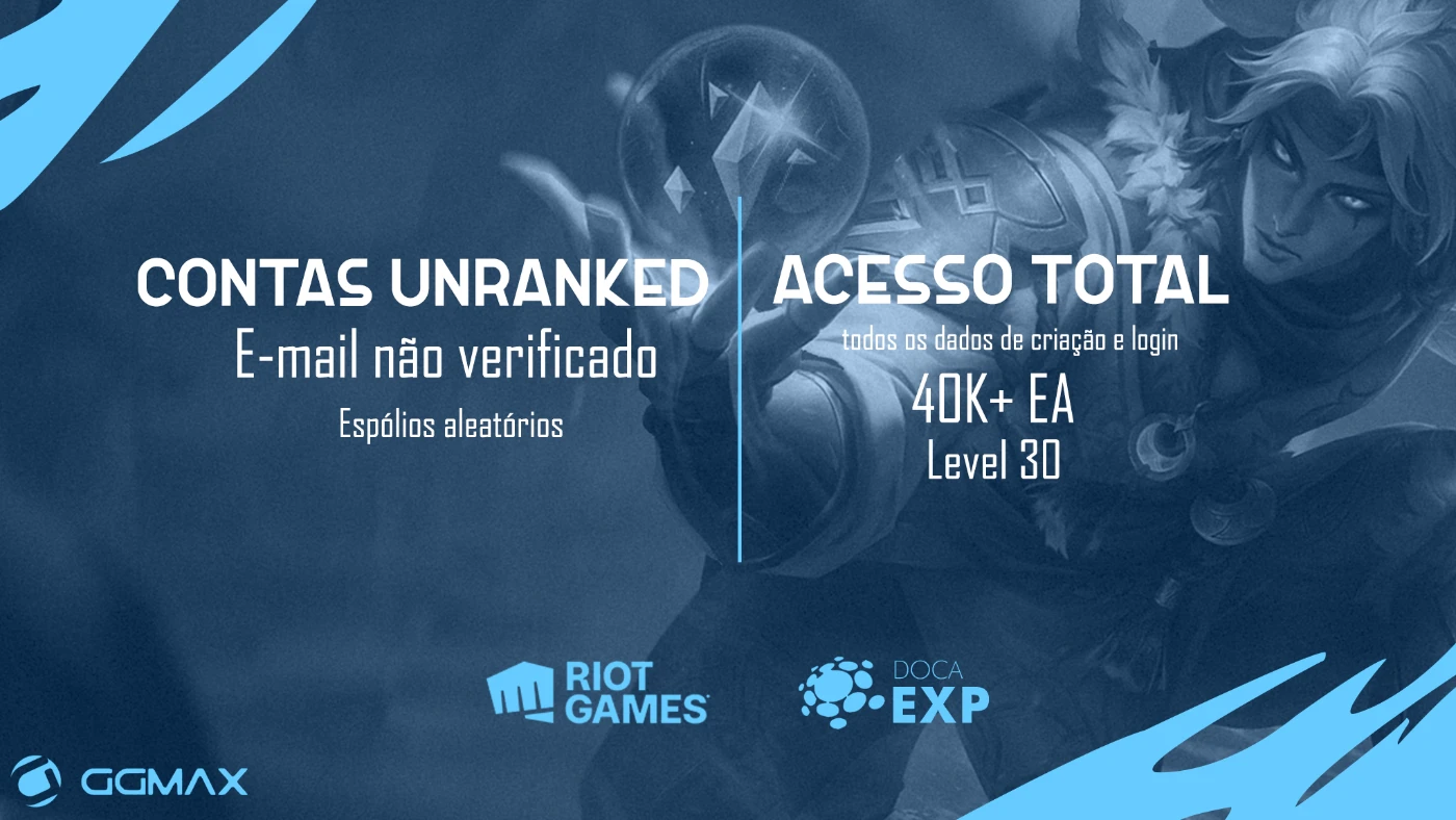 👑」Smurf Unranked Aleatória Com Até 70K De Ea - League Of Legends