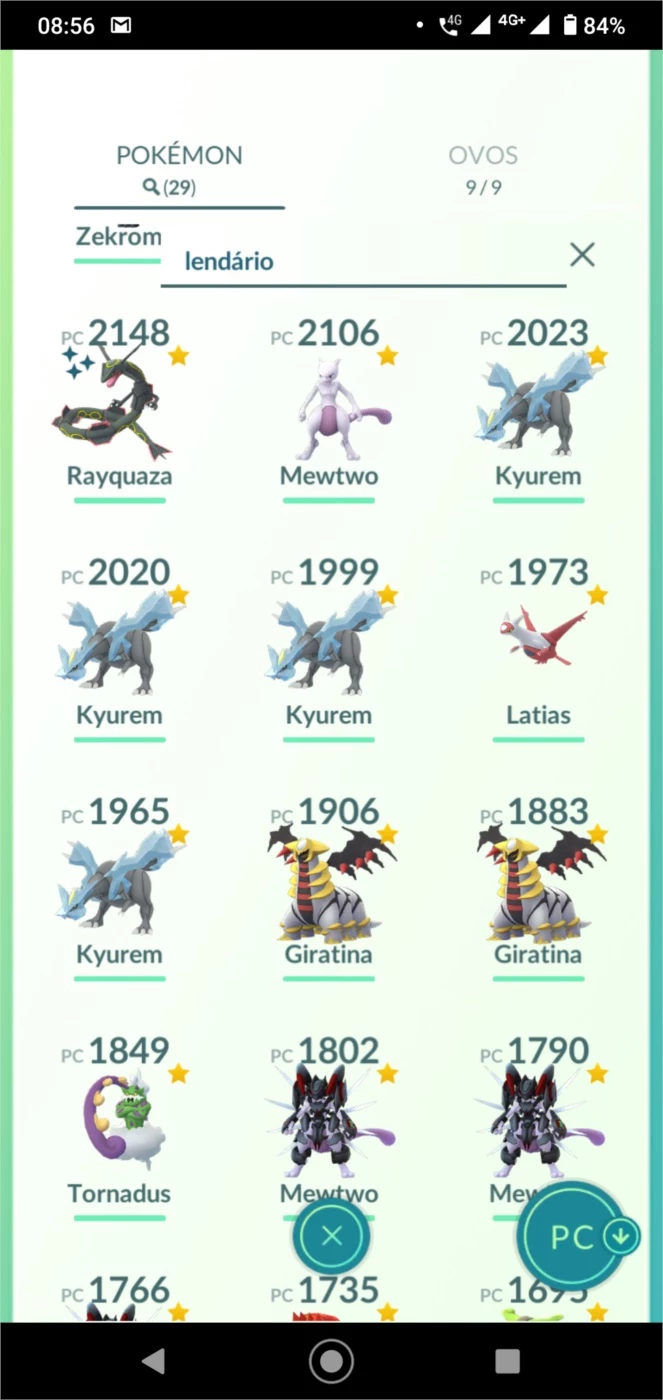 Latios Pokémon Go - (Leia A Descrição) Lendário Pc 1900+ - Pokemon Go - DFG