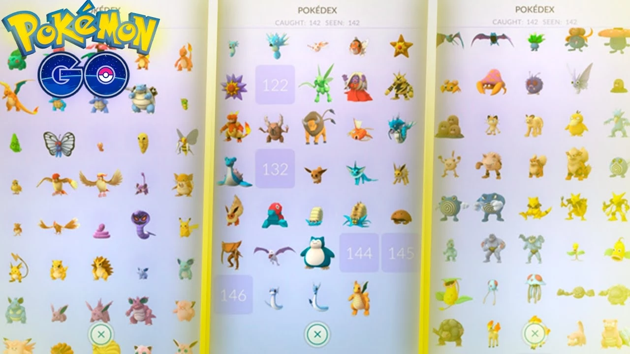 COMPLETAMOS A POKEDÉX DA 3ª GERAÇÃO! - Pokémon GO