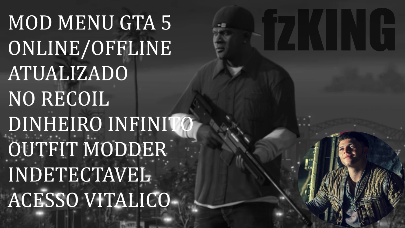 Gta 5 Mod Menu Online Dinheiro Infinito E + De 100 Funções - DFG