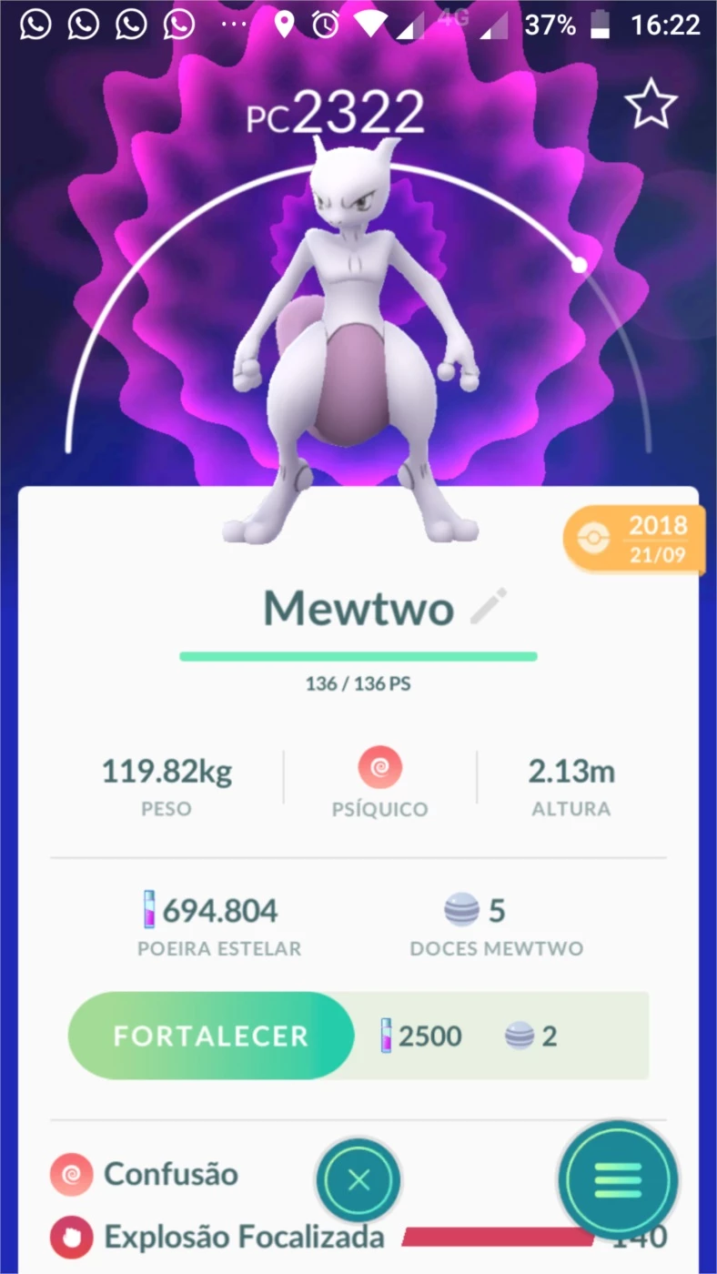 Groudon Pokémon Go - (Leia A Descrição) Lendário Pc 2100+ - Pokemon Go - DFG