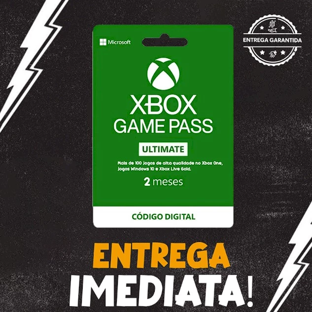 Xbox Game Pass Ultimate 2 Meses Promoção - DFG