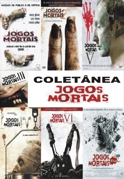 Colecao Jogos Mortais 7 Dvds Filmes