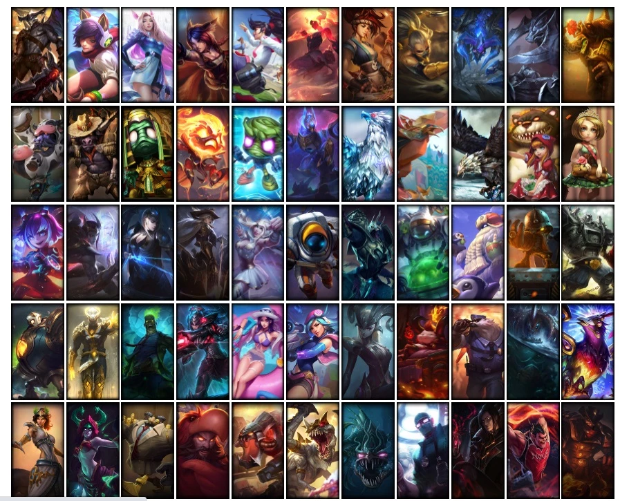 Desapego Games - League of Legends (LOL) > Conta LoL Nv 569 - Ex  Mestre/Diamante, Todos Champs e 251 Skins