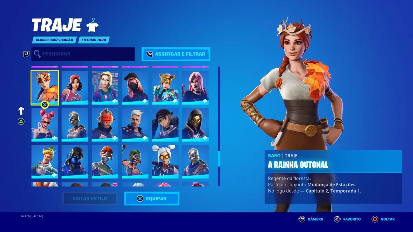 Conta De Ps4 Com Salve O Mundo 123+/ 267 Skins/ Temp. 2 Cap - Fortnite - DFG